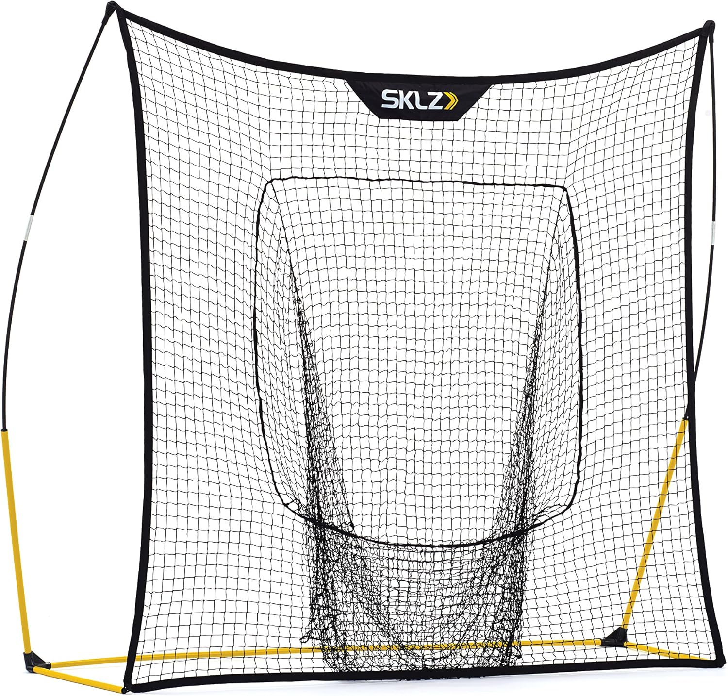 SKLZ Catapult Soft Toss Pitching Machine and Quickster Vault Net Bundle - Improve Your Batting and Fielding Skills with This Comprehensive Training Kit